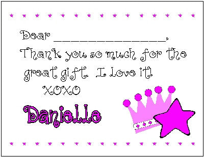 Fill-in Thank You #9 Customized by Fun with pads