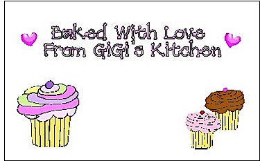 Gift Sticker #40 Cupcakes Customized by Fun with Pads