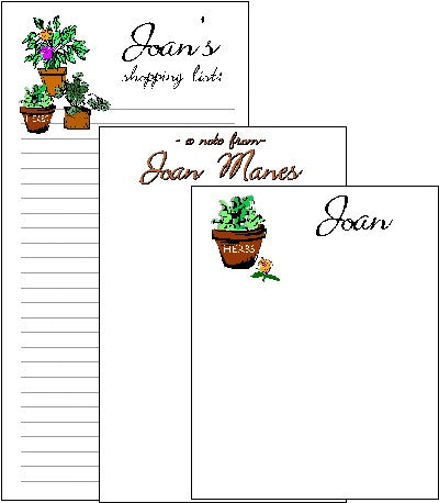 Flower Pots Pad Set F-24c Customized by Fun with Pads