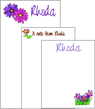 Flower Pad Set F-31b Customized by Fun with Pads
