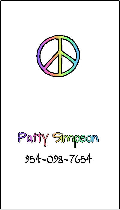 Business Card 3 Customized by Fun with Pads