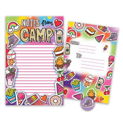 Glitter Notes from Camp Seal-n-Send