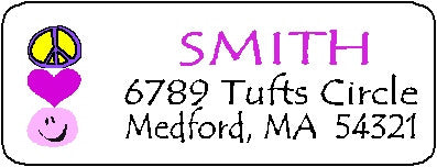 Address Label # 11 Customized by Fun with Pads